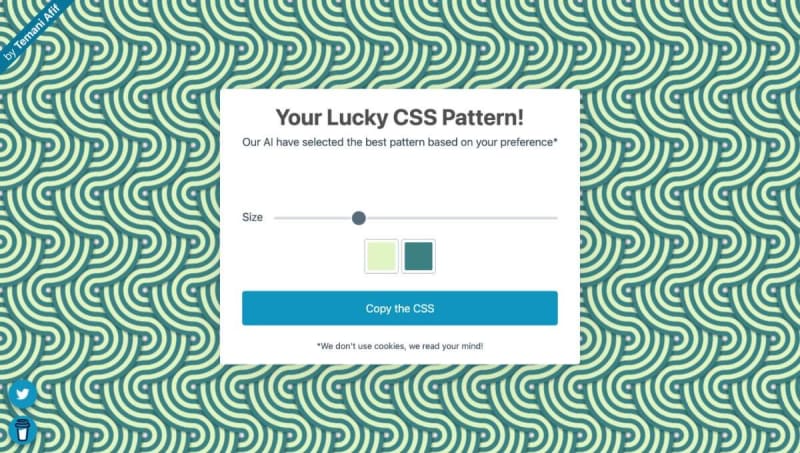 Your Lucky CSS Pattern