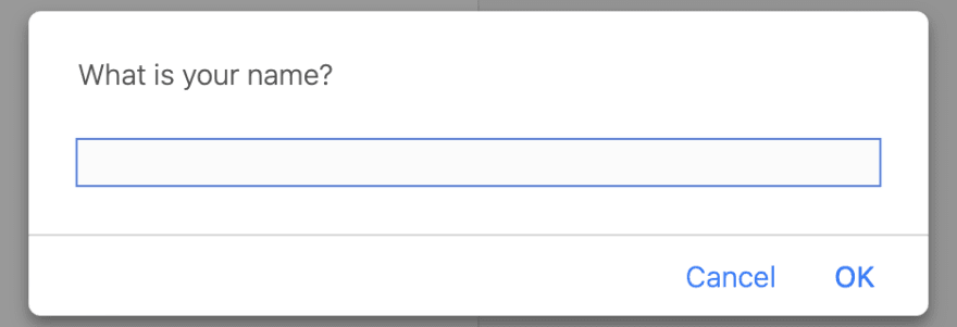 "JavaScript prompt"
