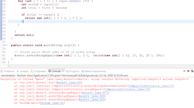 How to solve two sum problem in Java? [Solved] - DEV Community