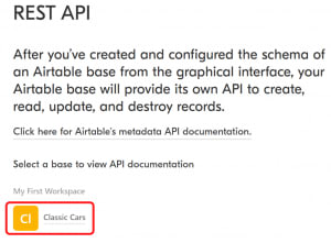 Link: airtable.com/api