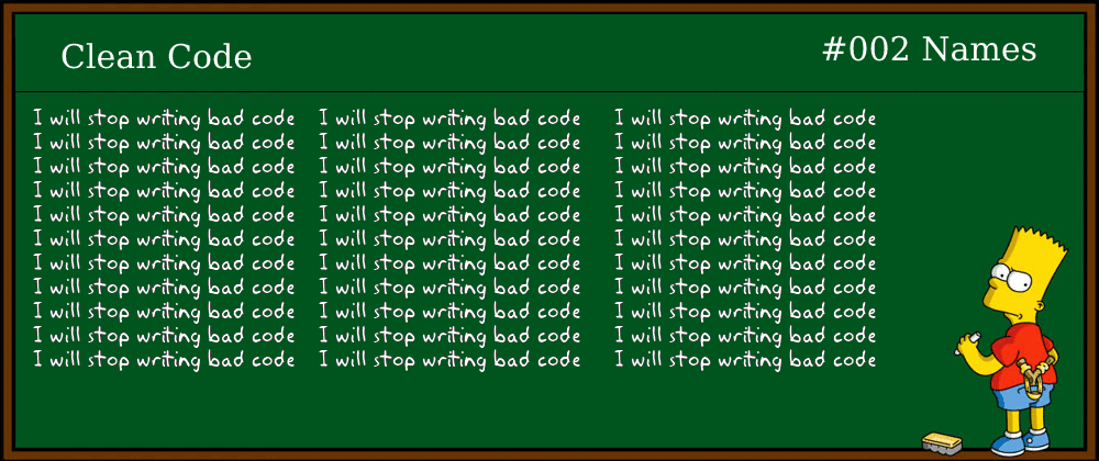 #002 - Clean Code - Names