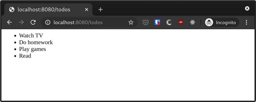 在 Chrome 中呈现的 HTML 输出图像