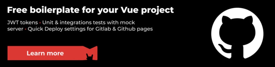 Link to the Vue Boilerplate.