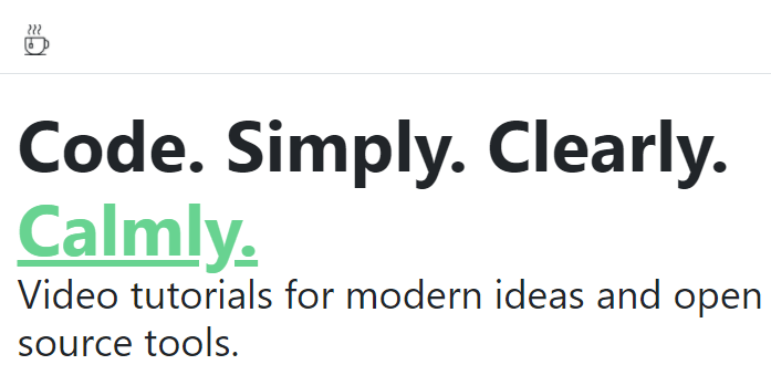 calmcode.io