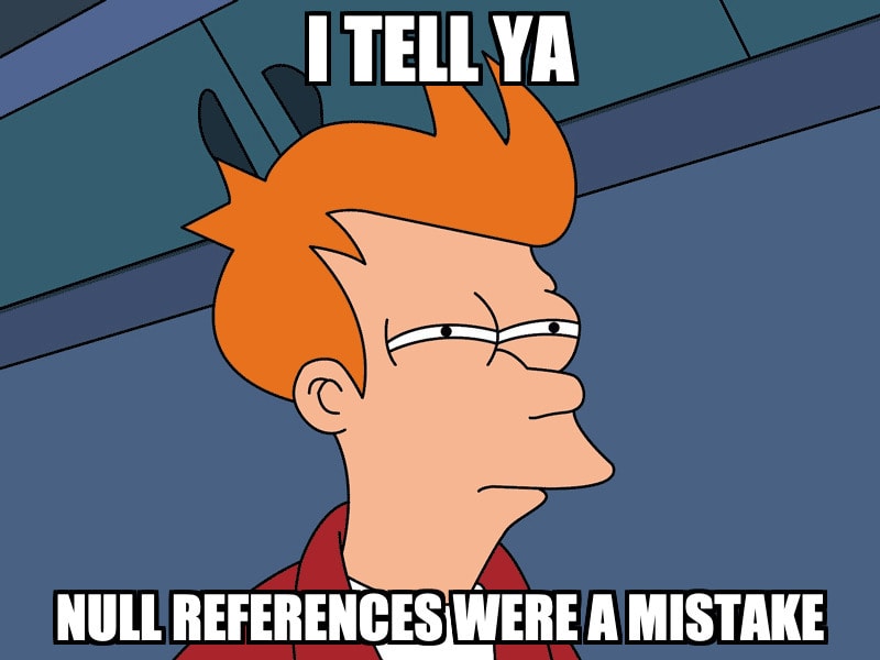 Null References Mistake