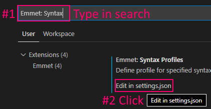 Не работает emmet visual studio code. Смотреть фото Не работает emmet visual studio code. Смотреть картинку Не работает emmet visual studio code. Картинка про Не работает emmet visual studio code. Фото Не работает emmet visual studio code