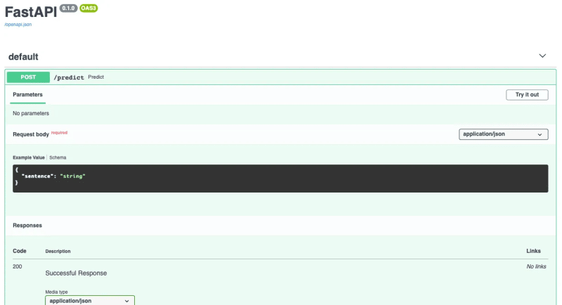 Fastapi docs