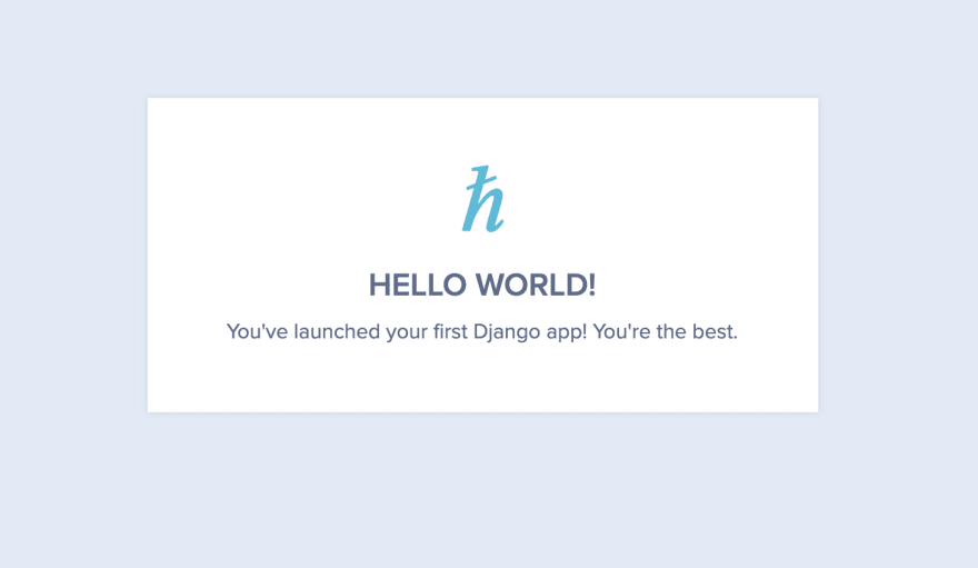Getting Started with Django