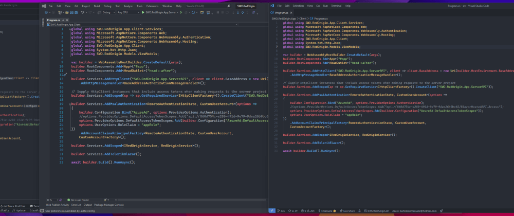 Cover image for Increasing the productivity with the same theme for Visual Studio 2022, Visual Studio Code and Rider