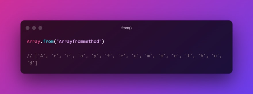 From method