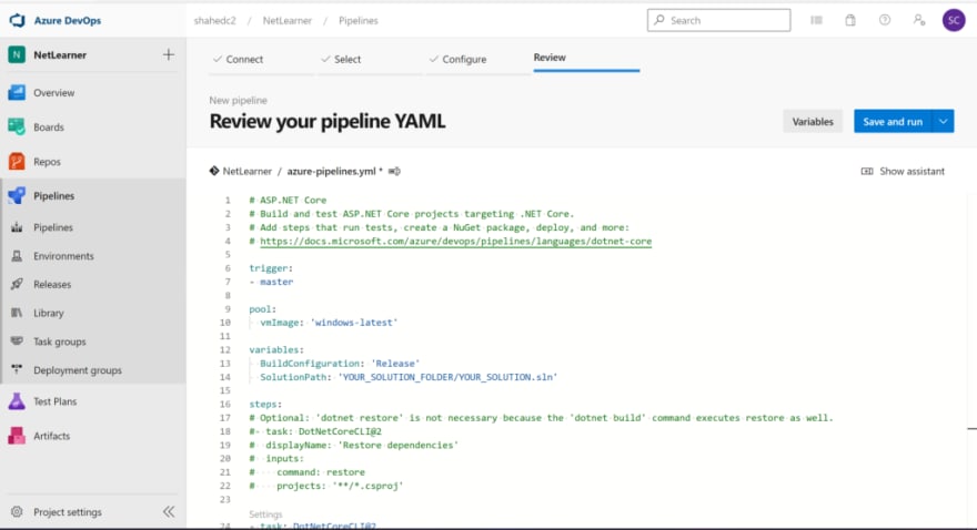 yml devdocs