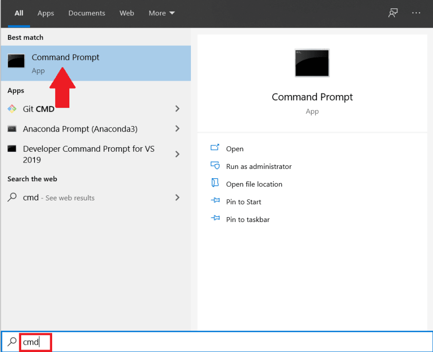 windows find file command line