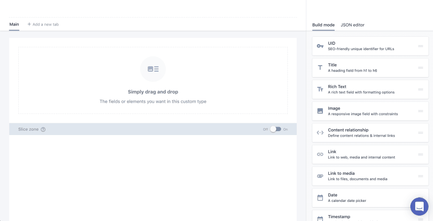 Prismic custom type page
