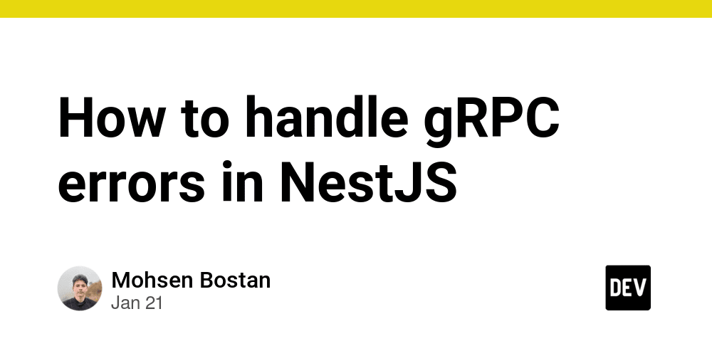 Note to Self: Handling Exception on Nest JS and Interceptor - DEV Community