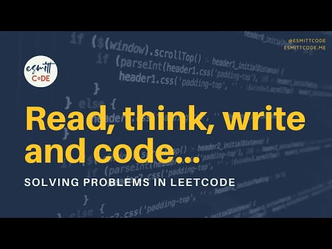 Youtube video explaining how to approach a competitive programming problem