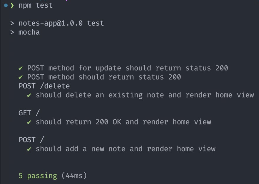 testing