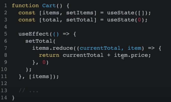 Bad use of useEffect