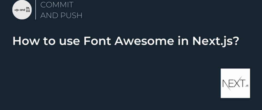Nếu bạn đang phát triển dự án Next.js và muốn tích hợp Font Awesome vào sản phẩm của mình, chúng tôi có thể giúp đỡ. Với những hướng dẫn đầy đủ và cụ thể, bạn sẽ dễ dàng sử dụng Font Awesome ở bất kỳ chỗ nào trong dự án của mình. Xem hình ảnh để biết thêm chi tiết về cách sử dụng Font Awesome trong dự án Next.js.