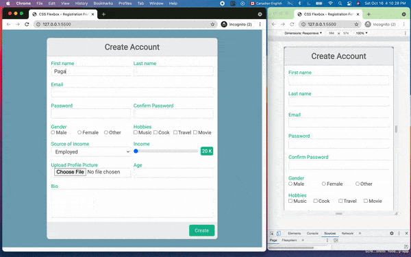 GitHub - Drozerah/responsive-form-flexbox: Simple responsive form