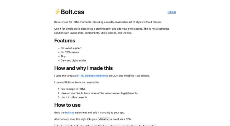 Bolt.css