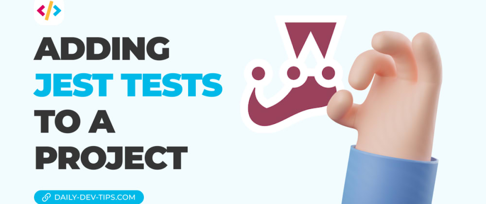 Cover Image for Adding Jest tests to a project