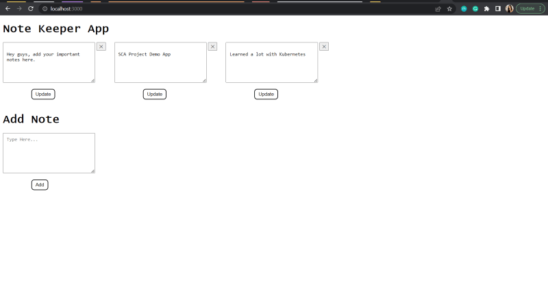 Test on local