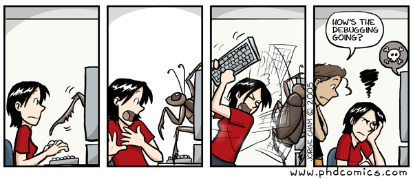 Debugging is frustating