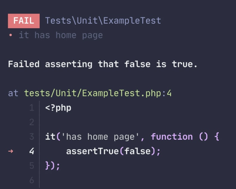 Pest, a simple & elegant testing framework for PHP that extends PHPUnit