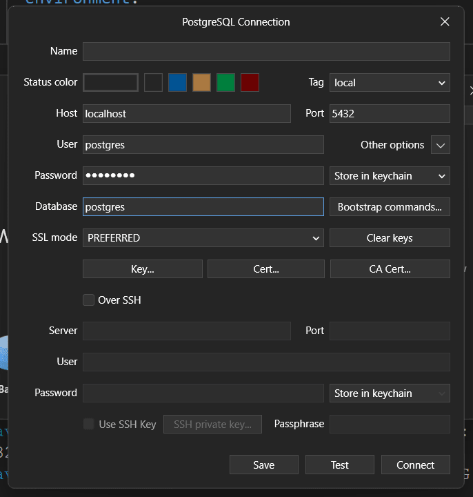 TAbleplus interface