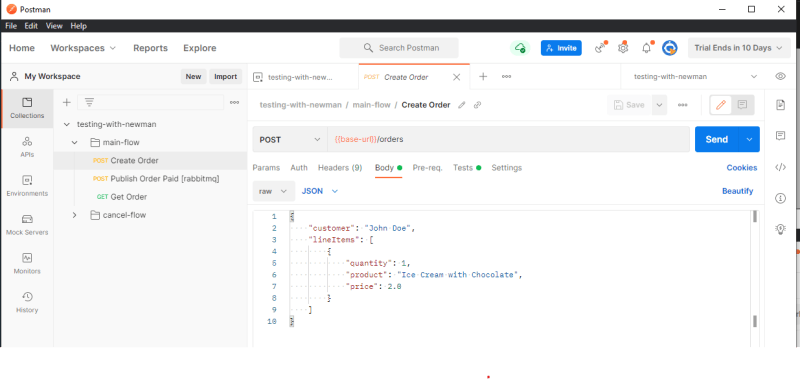 postman-create-order
