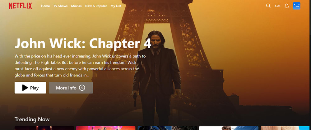 Where can I watch John Wick: Chapter 4? — The Movie Database (TMDB)