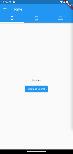 App look after the issues are fixed