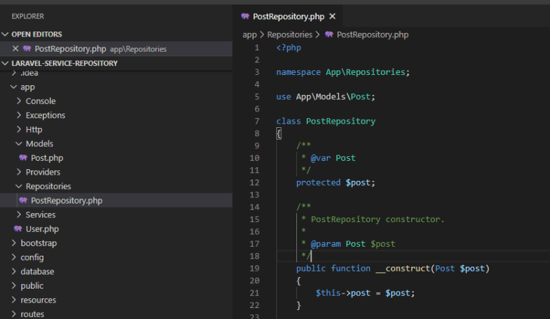 Getting Started with Repository Pattern in Laravel using Inheritance and  Dependency Injection - DEV Community