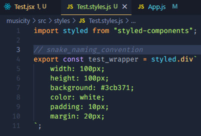 SC styles.js