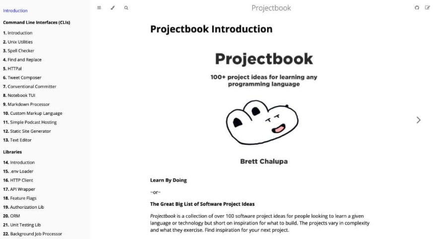 Projectbook