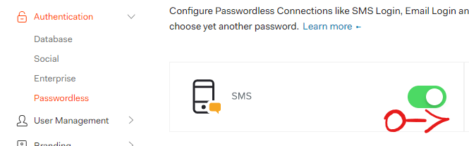 SMS & Email Login