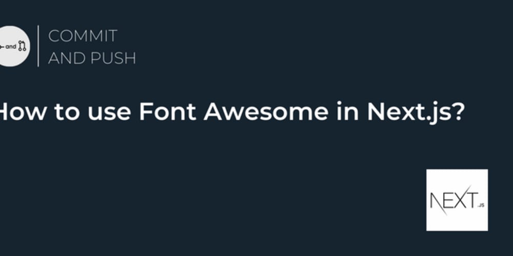 How to use FontAwesome in Next.js? - DEV Community