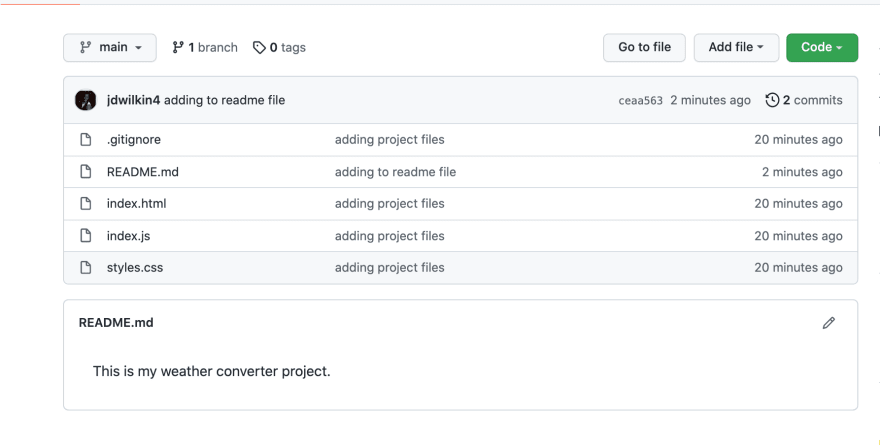 github repo pic