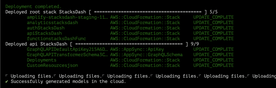 stack deployed