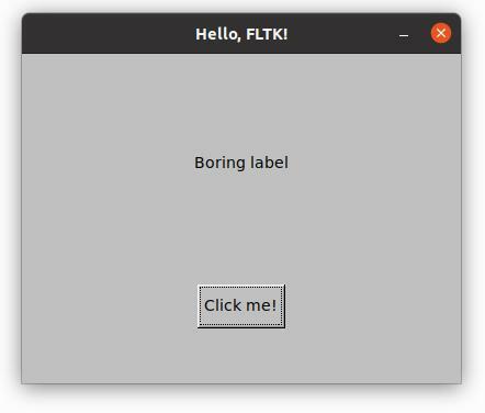 FLTK sample app