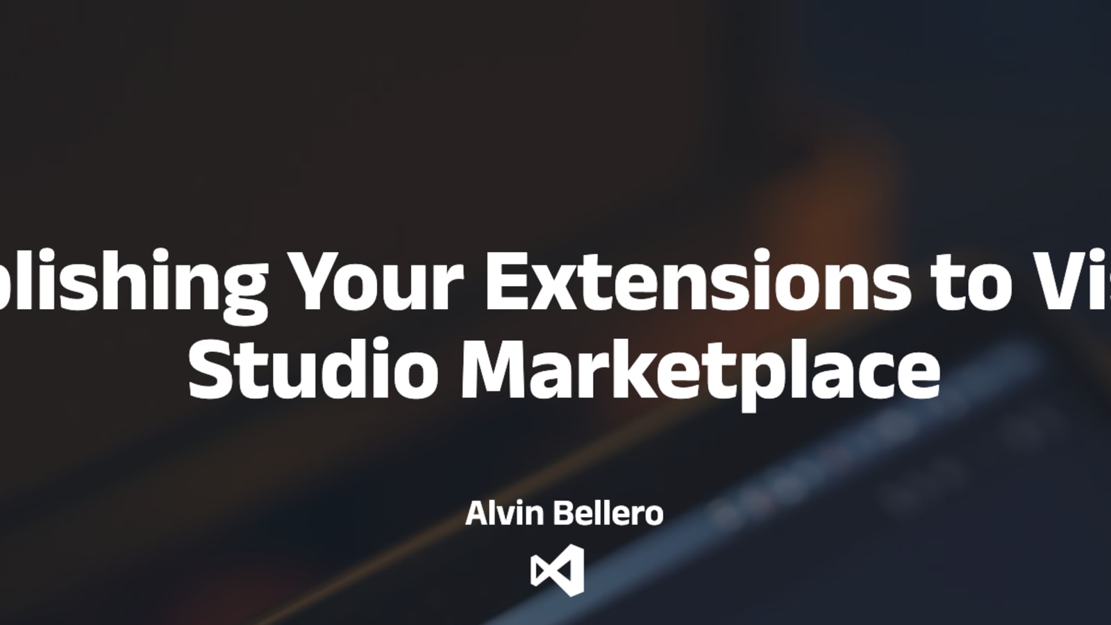 Publishing Your Extensions to Visual Studio Marketplace - DEV Community