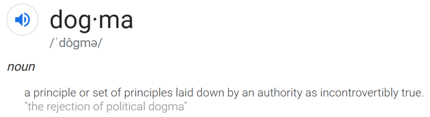dogma