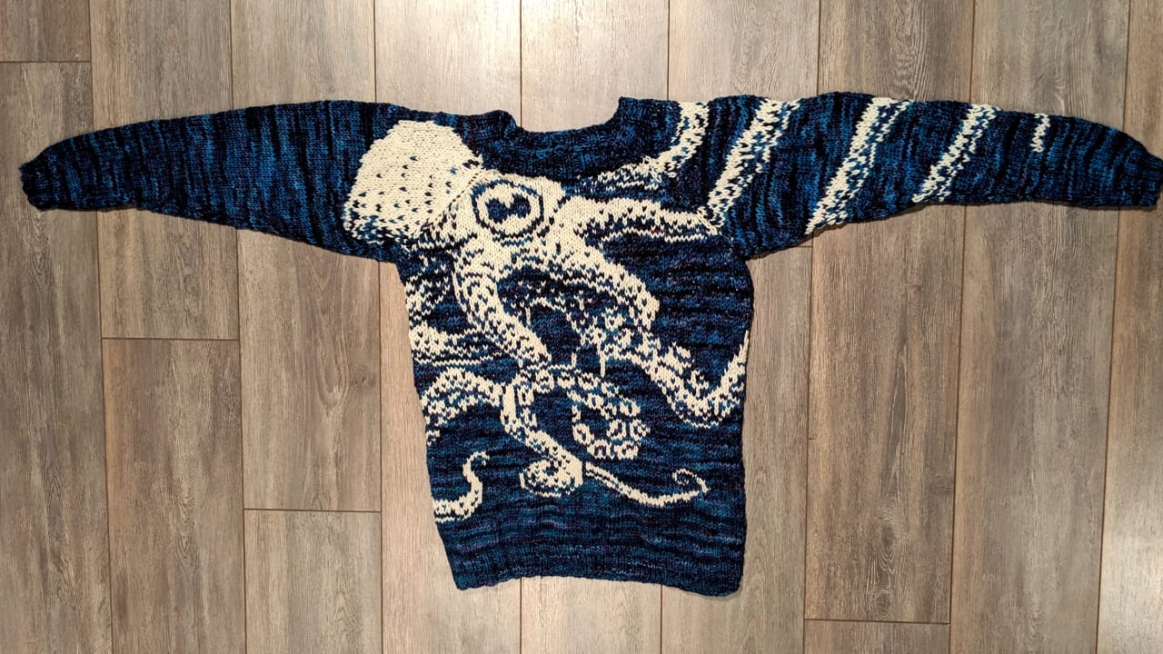 Octopus knitting machine tutorial 