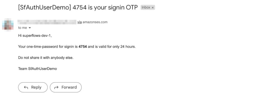 otp email