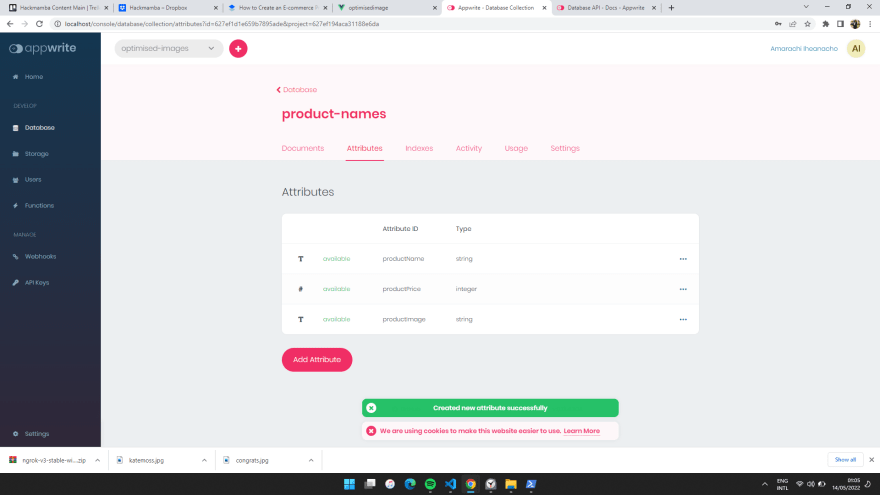 Appwrite Console