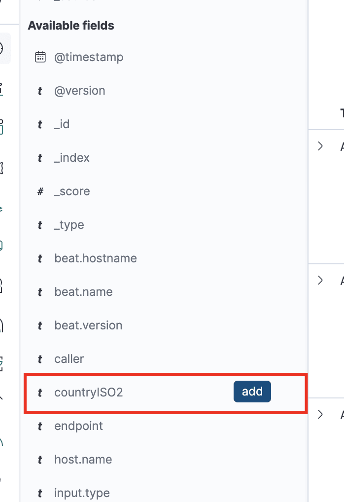 Filtering the fields you need