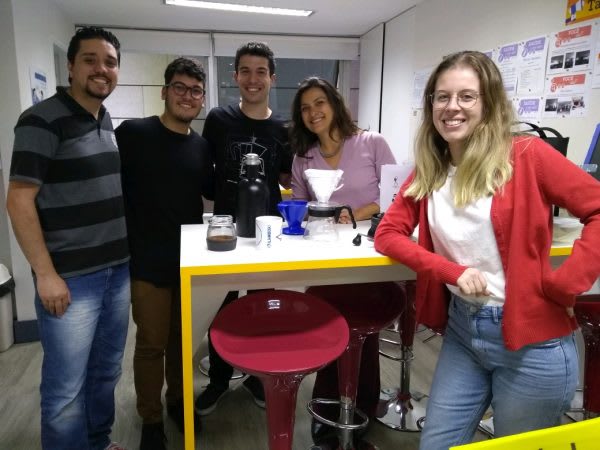 Pessoas que gravaram o episódio sobre café