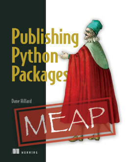 Publishing Python Packages by Dane Hillard for Manning Books