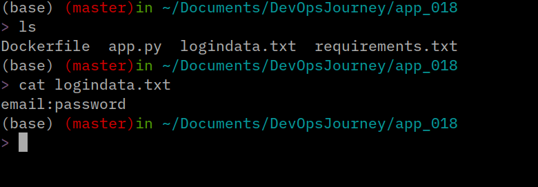 adding a file