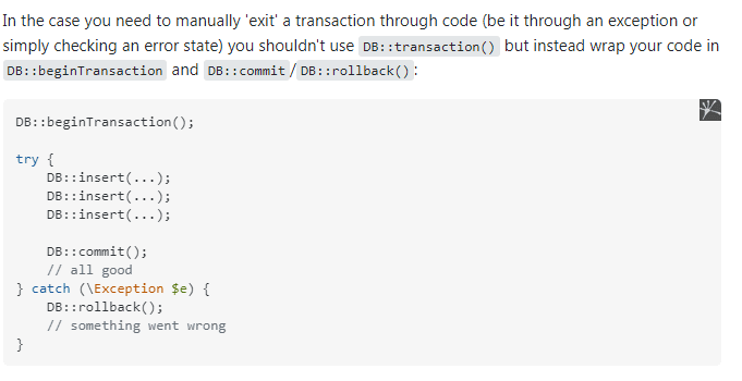 how to deal with exceptions in Laravel • DevRohit Think simplified